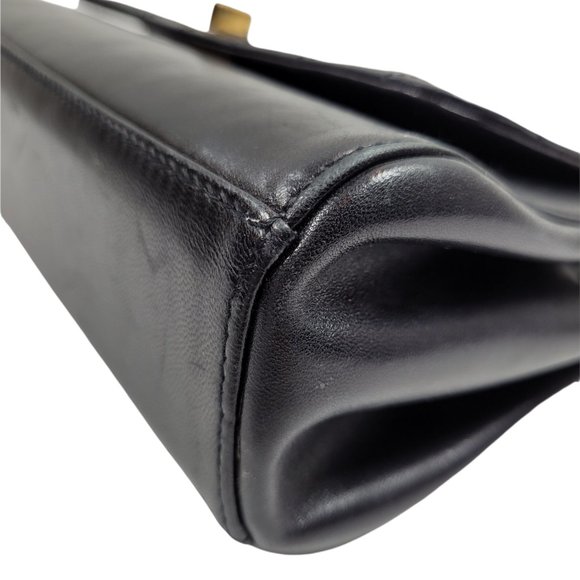 Chanel Black Accordion Mademoiselle Flap Bag - Picture 7 of 12